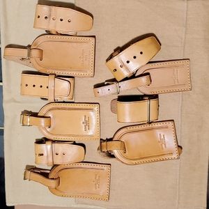 Authentic Louis Vuitton Luggage Tag
